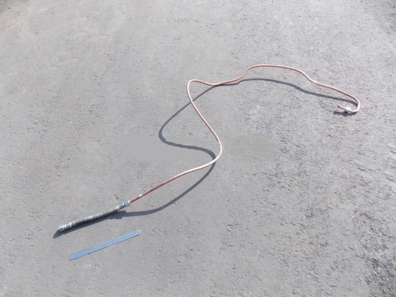 купить Трубка компрессора со шлангом  н/о (2470мм)